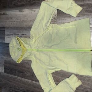 Lululemon Athletica Pale Yellow Hoodie